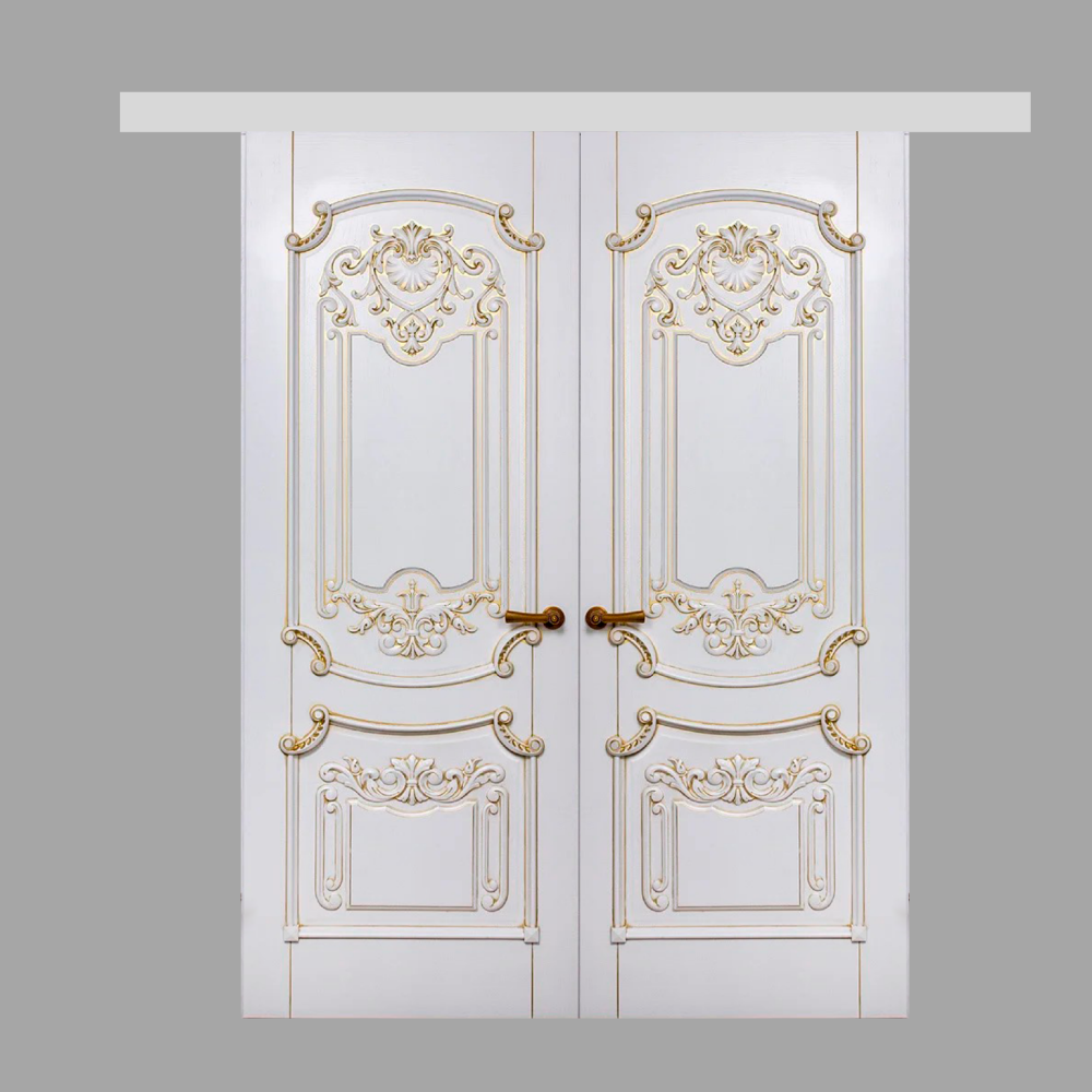 Подвійні розсувні двері Barocco  з масиву ясена
